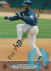1996 Upper Deck For Promotional Use Only #100 Ken Griffey Jr Seattle Mariners